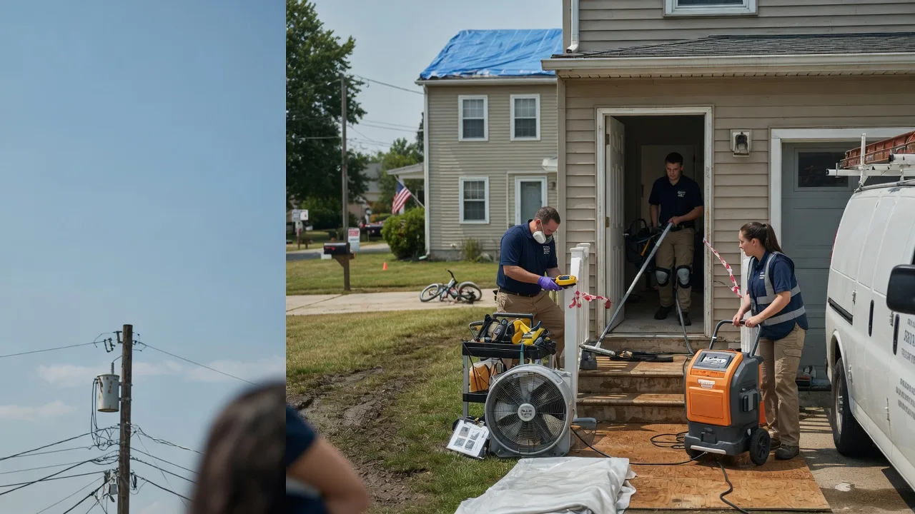 Water Damage Repair in Amboy, IN near me